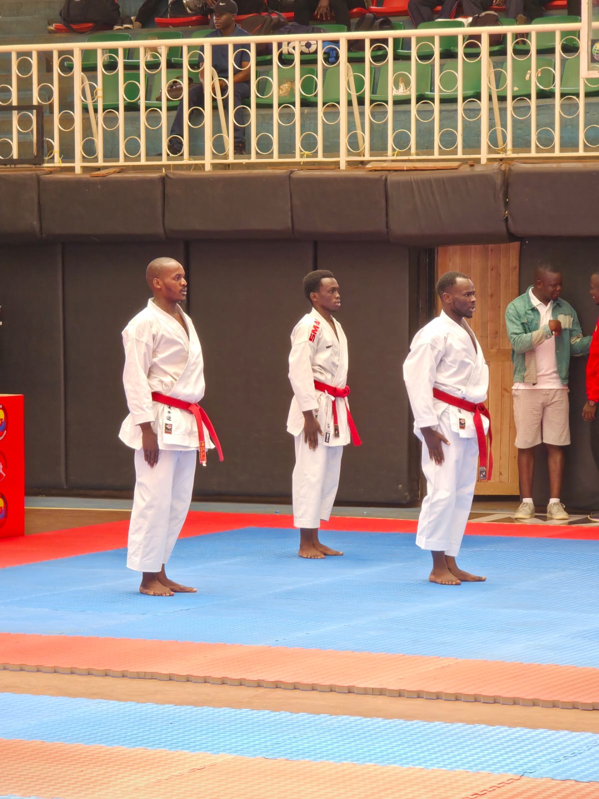 NSSF Male Team Kata In Action
